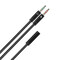 Фото - Адаптер ColorWay 3.5 мм - 2х3.5 мм (F/M), 1 м, Black (CW-AD-J2MJ) | click.ua