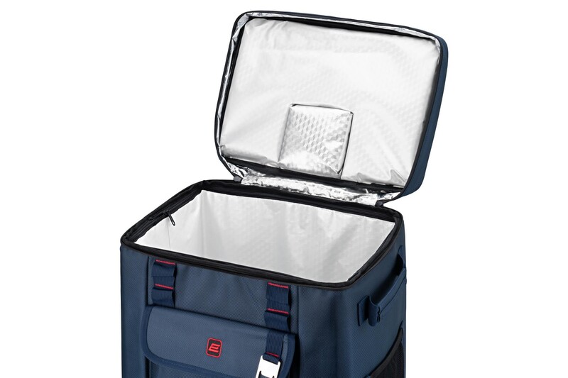 Термосумка на колёсах 2E, 50 л, тёмно-синяя (2E-TWBP50L-DB)