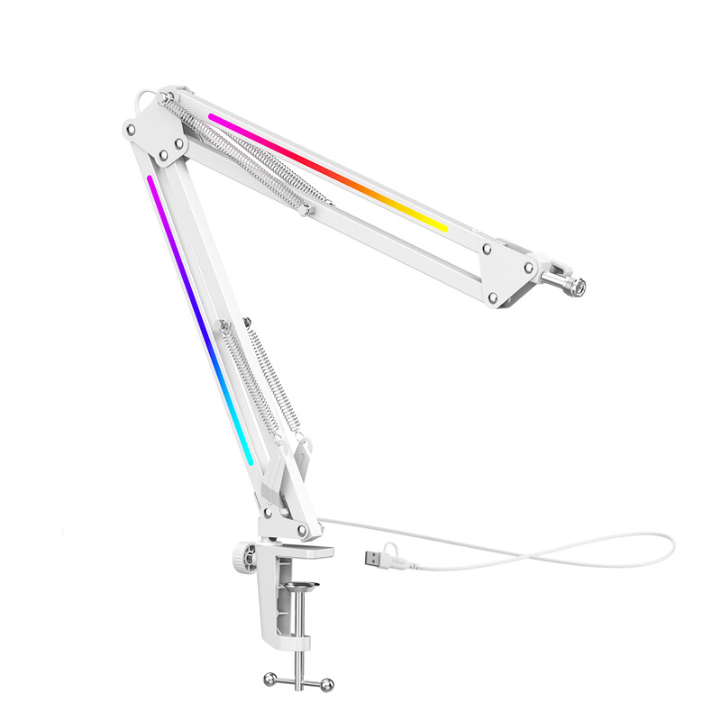 Стійка-пантограф Fifine BM38W RGB White