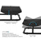 Фото - Регулируемая подставка для ног OfficePro FR1040B Black | click.ua