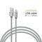 Фото - Кабель Intaleo CBGNYL1 USB - Lightning (M/M), 1 м, Grey (1283126477652) | click.ua