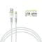 Фото - Кабель Intaleo CBFLEXL1 USB - Lightning (M/M), 1.2 м, White (1283126487460) | click.ua