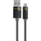 Фото - Кабель Luxe Cube Premium USB - micro USB (M/M), 1 м, серый (8886668686167) | click.ua