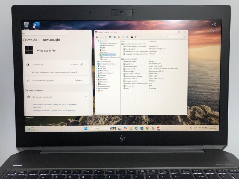 Ноутбук HP ZBook 15 G6 / 15.6" FullHD IPS / i5-9300H / 32GB / 512GB SSD NVMe / nVidia Quadro T1000 4GB / Win11Pro / Backlight / сканер отпечатка - Б/у