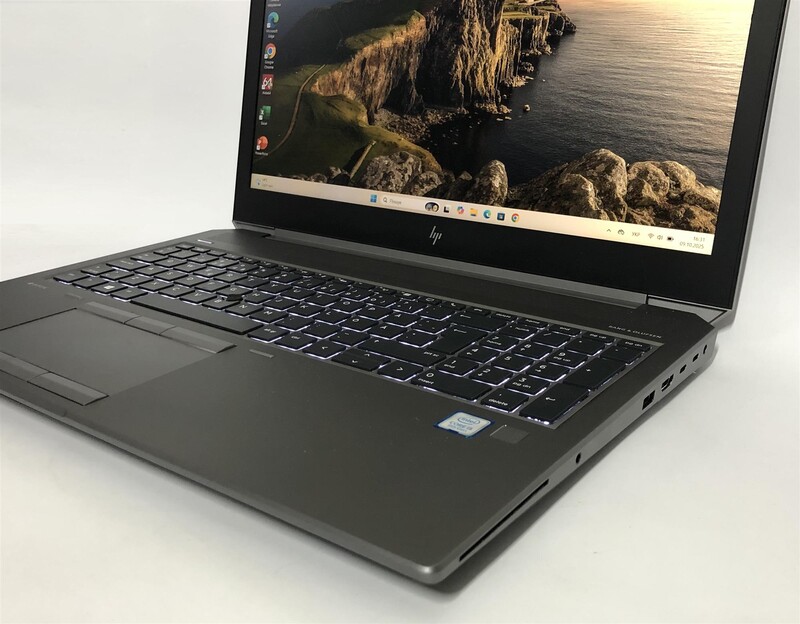Ноутбук HP ZBook 15 G6 / 15.6" FullHD IPS / i5-9300H / 32GB / 512GB SSD NVMe / nVidia Quadro T1000 4GB / Win11Pro / Backlight / сканер отпечатка - Б/у