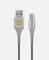 Фото - Кабель Luxe Cube Armored USB - USB Type-C (M/M), 1 м, сірий (8886668688949) | click.ua