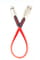 Фото - Кабель Dengos USB - Lightning (M/M) 0.25 м Red (PLS-L-SHRT-PLSK-RED) | click.ua