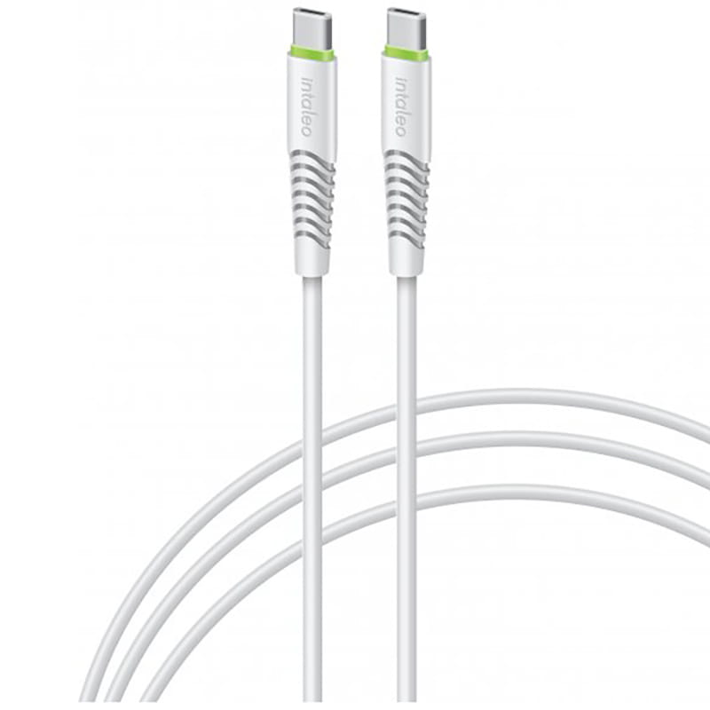 Кабель Intaleo CBFLEXTT1 USB Type-C - USB Type-C (M/M), 1.2 м, White (1283126501296)