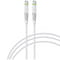 Фото - Кабель Intaleo CBFLEXTT1 USB Type-C - USB Type-C (M/M), 1.2 м, White (1283126501296) | click.ua