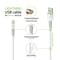 Фото - Кабель Intaleo CBFLEXL0 USB - Lightning (M/M), 0.2 м, White (1283126487439) | click.ua