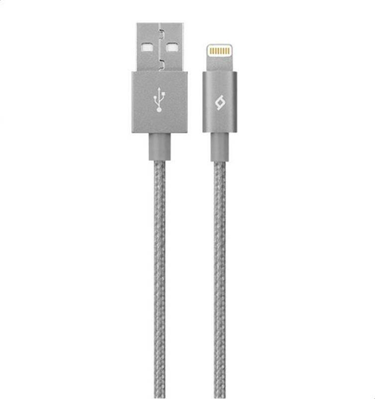 Кабель Ttec USB - Lightning (M/M), AlumiCable, 1.2 м, Space Gray (2DKM02UG)