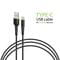 Фото - Кабель Intaleo CBFLEXT1 USB - USB Type-C (M/M), 1.2 м, Black (1283126487484) | click.ua