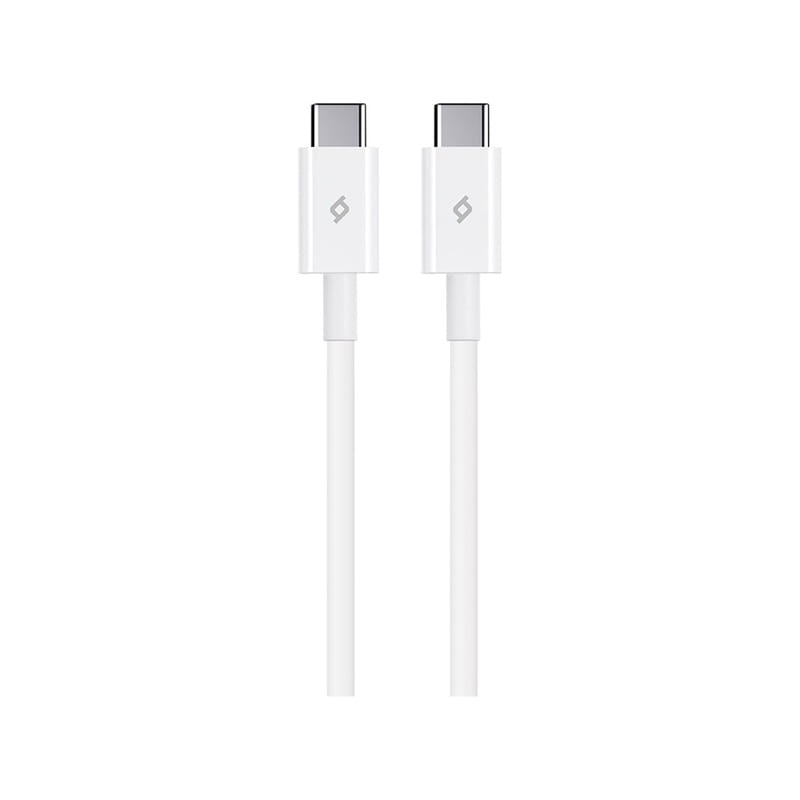 Кабель Ttec USB Type-C - USB Type-C (M/M), 1.2 м, White (2DK36B)