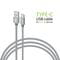 Фото - Кабель Intaleo CBGNYT2 USB - USB Type-C (M/M), 2 м, Grey (1283126489143) | click.ua