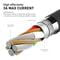 Фото - Кабель Luxe Cube USB - Lightning (M/M), 3 А, 1 м, чорний (7775557575211) | click.ua