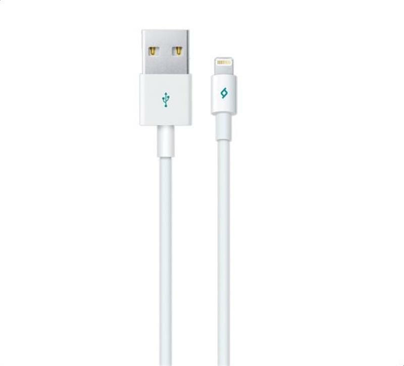 Кабель Ttec USB - Lightning (M/M), 1 м, White (2DK7508B)