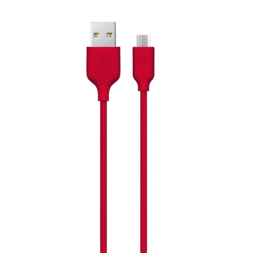 Photos - Cable (video, audio, USB) TTEC Кабель  USB - мicro USB (M/M), 1.2 м, Red  2DK7530K (2DK7530K)