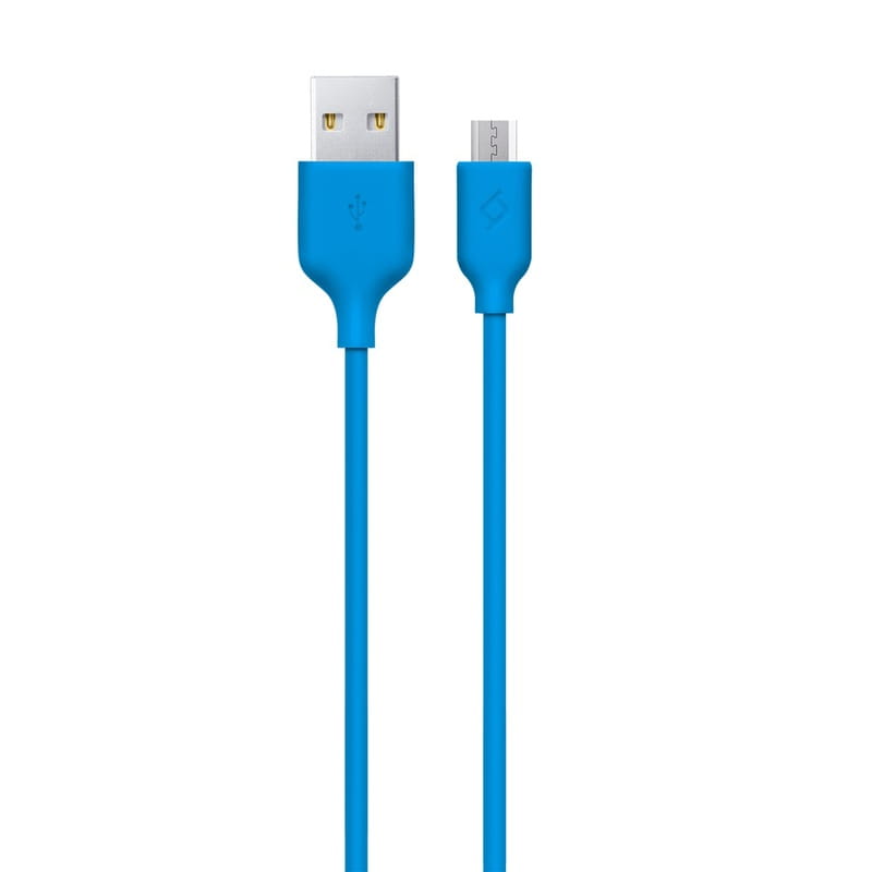 Кабель Ttec USB - мicro USB (M/M), 1.2 м, Blue (2DK7530M)