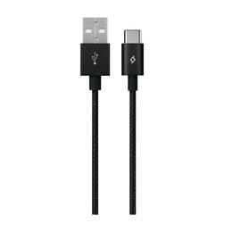 Кабель Ttec AlumiCable USB - USB Type-C (M/M), 1.2 м, Black (2DK18S)