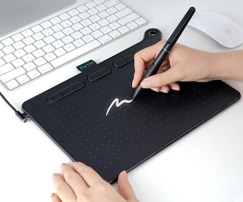 Графический планшет Parblo Ninos M Black (NINOSM)