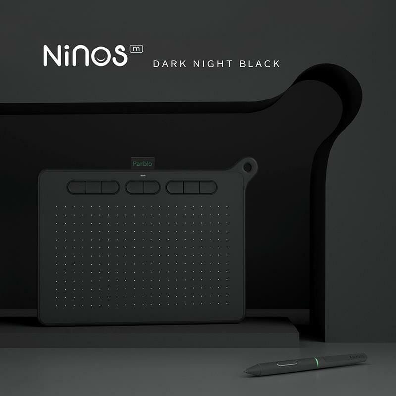 Графический планшет Parblo Ninos M Black (NINOSM)