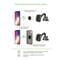Фото - Держатель автомобильный Intaleo CM02GP Black (1283126483684) | click.ua