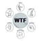 Фото - Тримач Luxe Cube POP 005 WTF (9998866457056) | click.ua