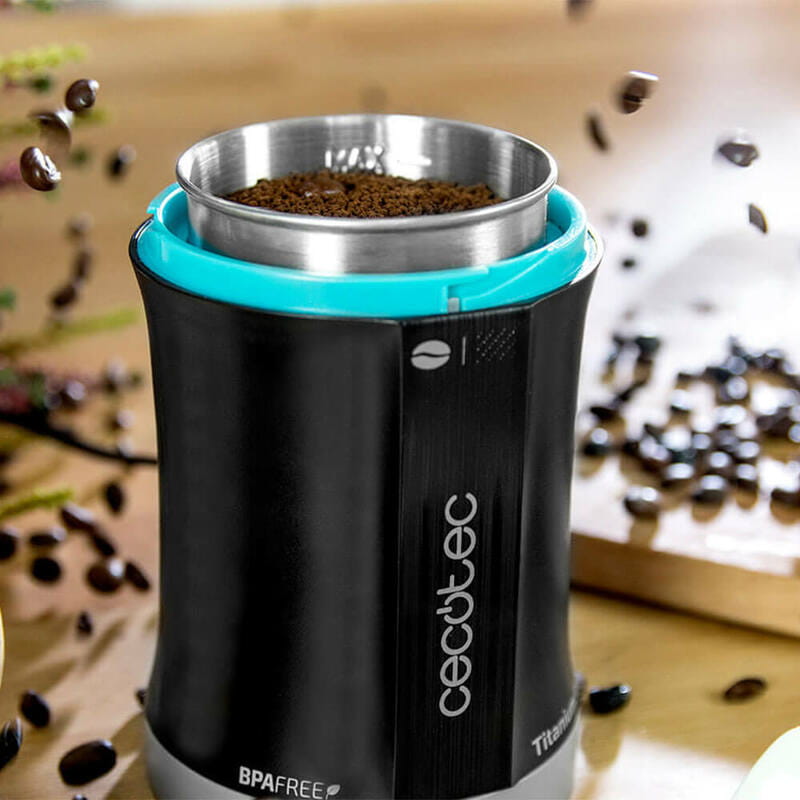 Кофемолка Cecotec Compact Titanmill 200 CCTC-01502 (8435484015028)