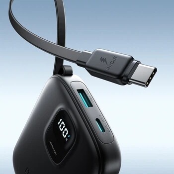 Универсальная мобильная батарея Joyroom 10000 mAh 22.5W Black (JR-PBF17)