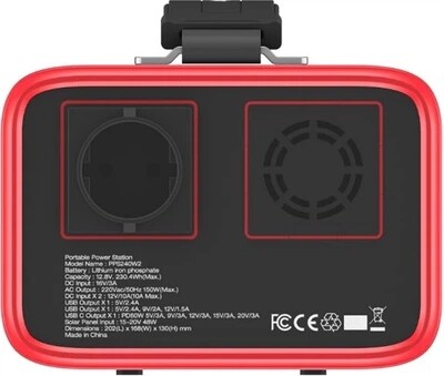 Зарядна станція Energizer PPS240W2 150W 230.4Wh