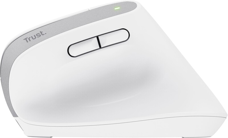 Мышь беспроводная Trust Bayo+ Multidevice Ergonomic White (25399)