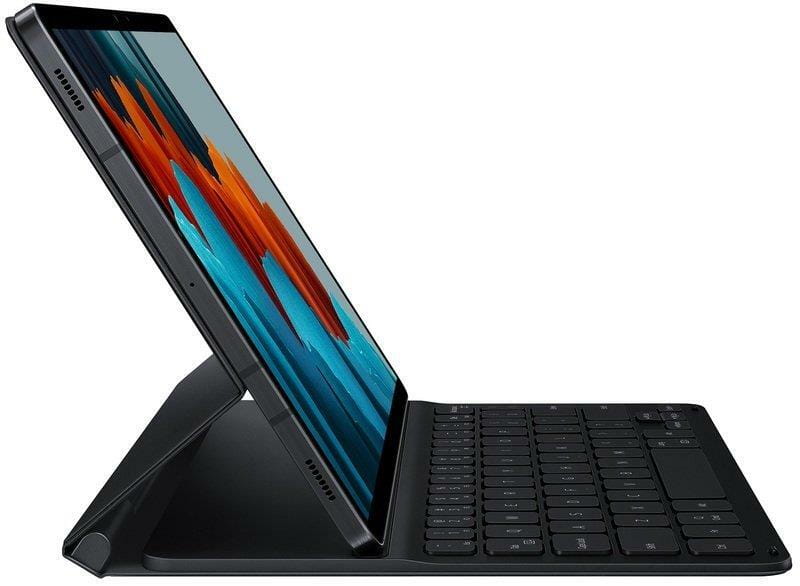 Чехол-клавиатура Samsung Book Cover Keyboard Slim для Samsung Galaxy Tab S7 SM-T870 Black (EF-DT630BBRGRU)