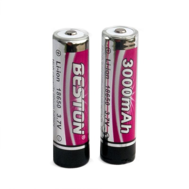 Аккумулятор Beston 18650 Li-Ion 3000mAh футляр 2шт