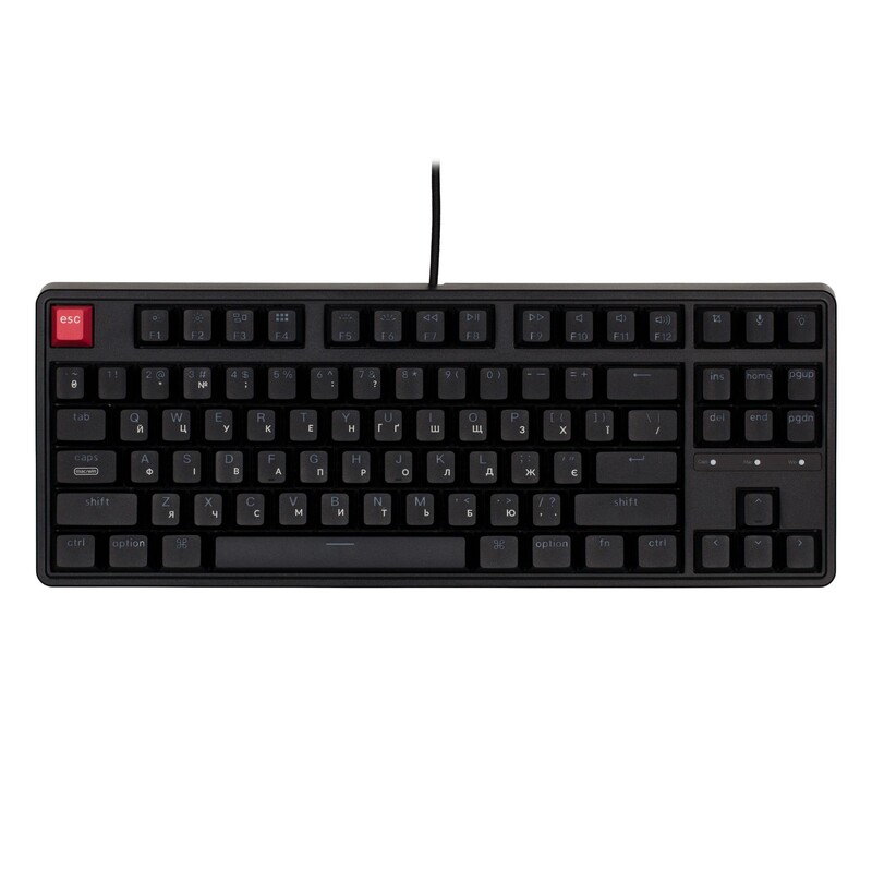 Клавиатура Keychron C3 Pro V2 87Key Black (C3PX-H1-UA)