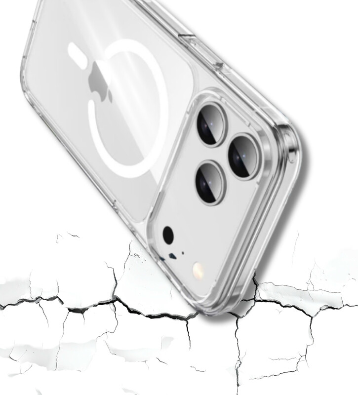Чохол-накладка BeCover FIBRA Crystal Case MagSafe для Apple iPhone 17 Pro (715369)