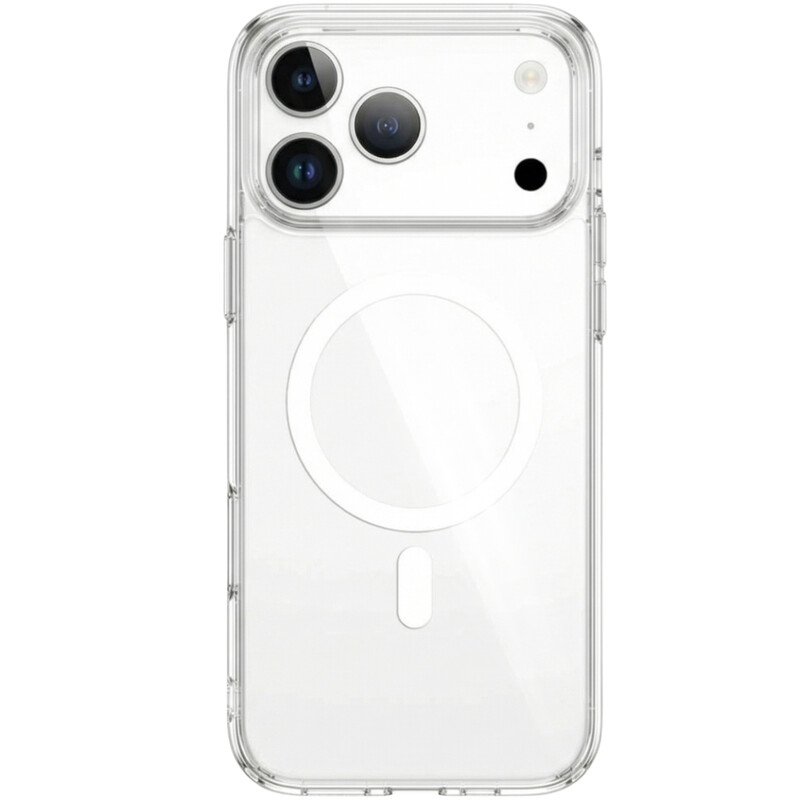 Чохол-накладка BeCover FIBRA Crystal Case MagSafe для Apple iPhone 17 Pro (715369)