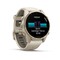 Фото - Смарт-годинник Garmin Fenix 8 43mm AMOLED Sapphire Soft Gold with Fog Gray Silicone (010-02903-11) | click.ua