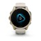Фото - Смарт-годинник Garmin Fenix 8 43mm AMOLED Sapphire Soft Gold with Fog Gray Silicone (010-02903-11) | click.ua