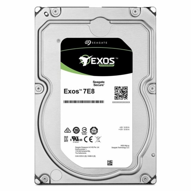 Накопитель HDD SATA 1.0TB Seagate Exos 7E8 7200rpm 256MB (ST1000NM000A)