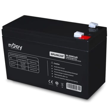 Акумуляторна батарея Njoy GPL09122F 12V 9AH (BTVACIUOCTA2FCN02B) AGM