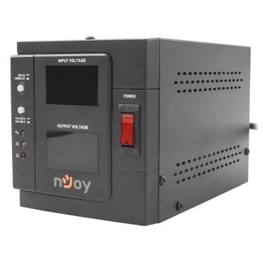 Стабілізатор NJOY Akin 1000 (PWAV-10001AK-AZ01B) AVR, 1 розетка