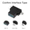Фото - Адаптер Vention USB - USB Type-C + micro USB V 3.0 (F/M) Black (CDIB0) | click.ua