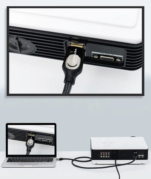 Кабель Vention HDMI - HDMI V 2.0 (M/M), 3 м, Black (VAA-B05-B300)