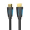 Фото - Кабель Vention HDMI - HDMI V 2.0 (M/M), 1.5 м, чорний (VAA-M02-B150) | click.ua