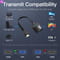 Фото - Адаптер Vention Flat HDMI - VGA (M/F), со звуком и питанием, 0.15 м, черный (ACKBB) | click.ua