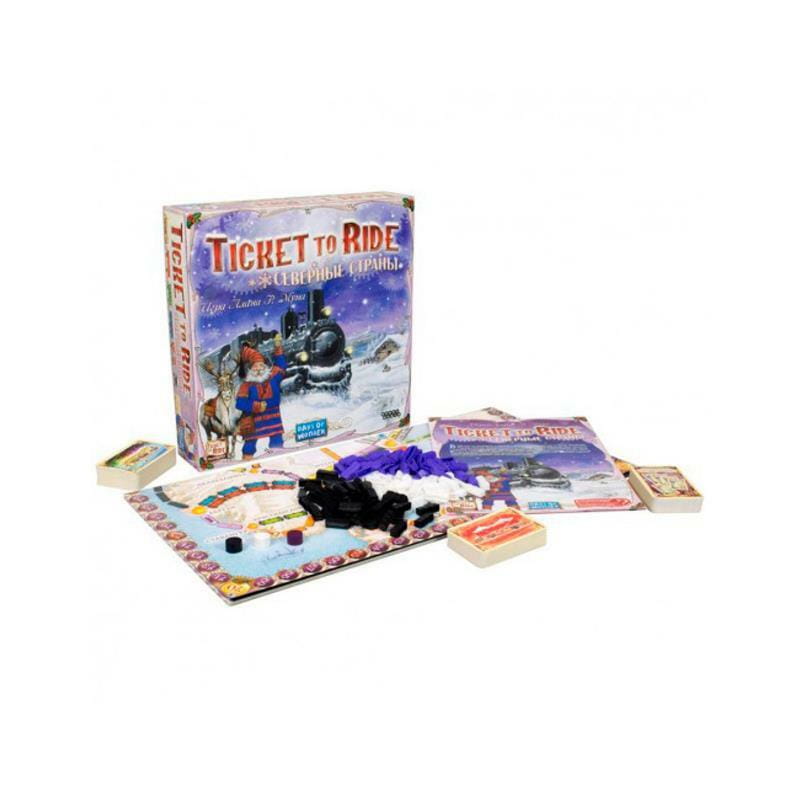 Настольная игра Hobby World Ticket to Ride Северные страны (1702)