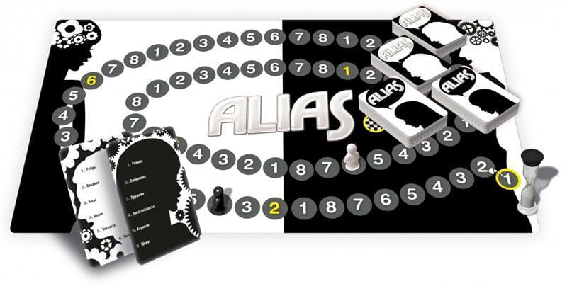 Настольная игра Tactic Alias. Дамы против Джентельменов (53779)