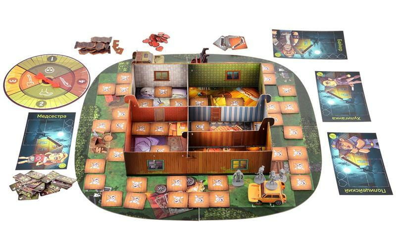 Настольная игра Магеллан Зомби в доме. Заражение (MAG119832)