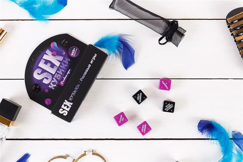 Настільна гра FunGameShop SEX Кубики: Рольові ігри (18+) (FGS34)