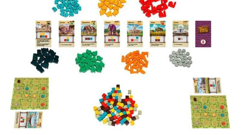 Настольная игра GaGa Games Крошечные города. Tiny Town (GG209)